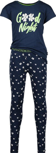 Vingino Wilah Meisjes Pyjamaset - Dark Blue - Maat 158-164