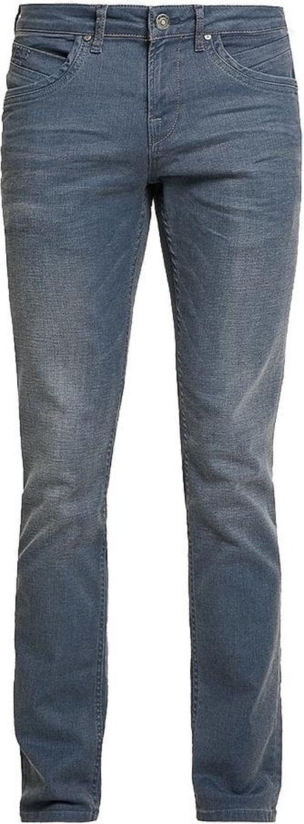 Cars Jeans HENLOW Regular Fit Coated Grey Blue Heren Jeans - Maat W31 X L34