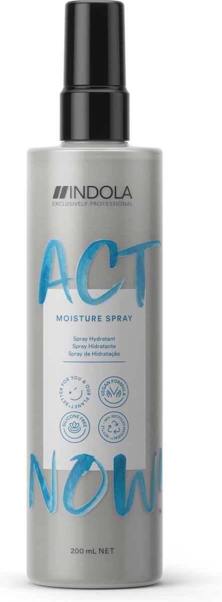 Indola - Act Now! - Moisture Spray - 200 ml