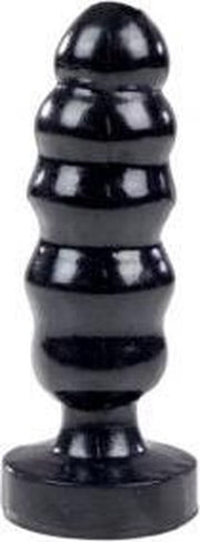 XXLTOYS - Baltimore - Plug - inbrenglengte 14 X 4.3 cm - Black - Groot formaat Buttplug - Anale plug - Made in Europe - voor Diehards only