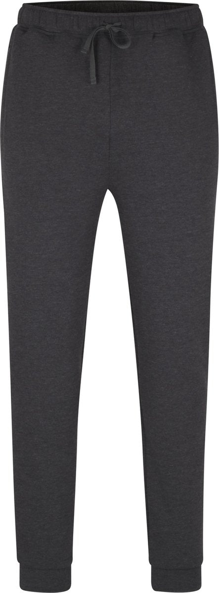 Gotzburg heren lounge broek (middeldik) - donkergrijs -  Maat: 3XL