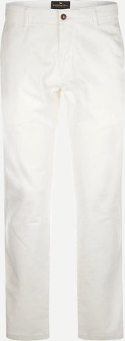 Heren > Steppin' Out Mannen Newbury Chino Wit Katoen Maat: 56