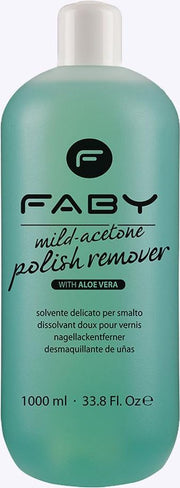 Faby Nagellakremover Mild Dames 500 Ml Vegan Transparant