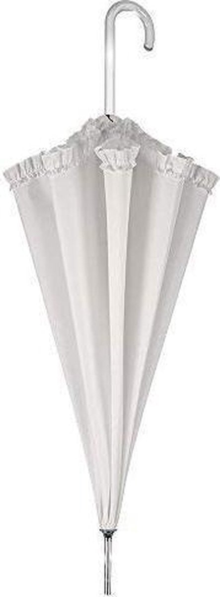 Perletti Huwelijksparaplu 104 Cm Dames Creme