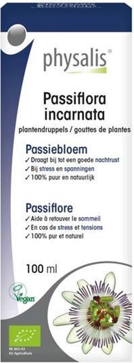 Physalis Plantendruppels Passiflora Incarnata Vloeibaar 100ml