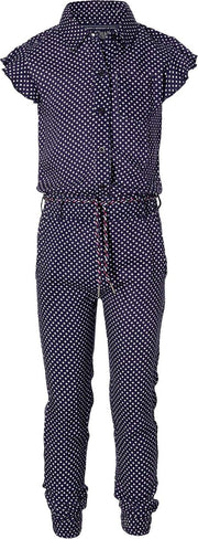 Quapi jumpsuit Francky donker blauw retroprint - maat 92