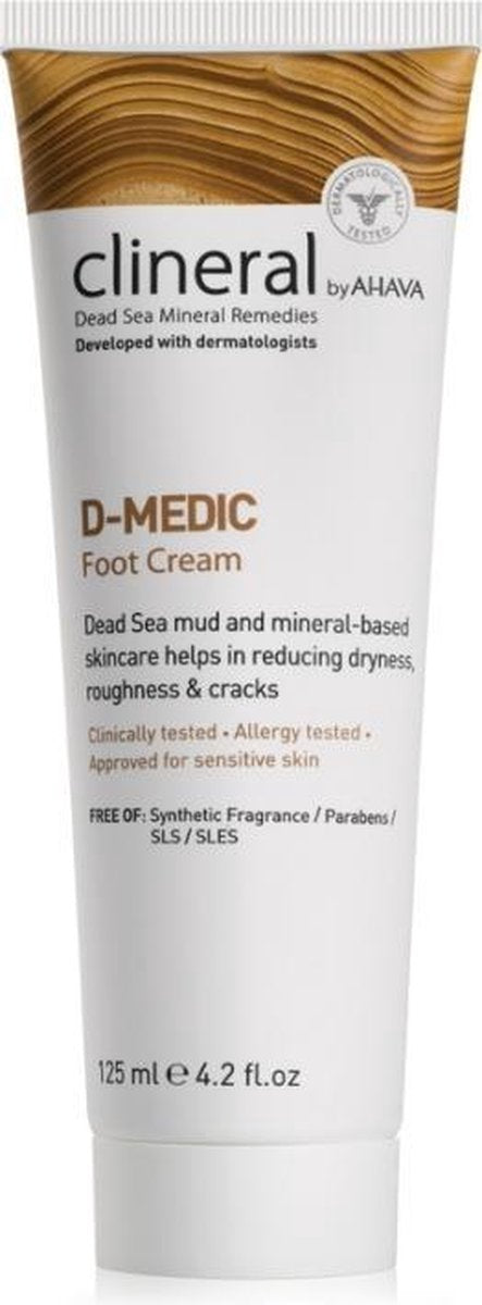 AHAVA - Clineral D-MEDIC Foot Cream 125 ml
