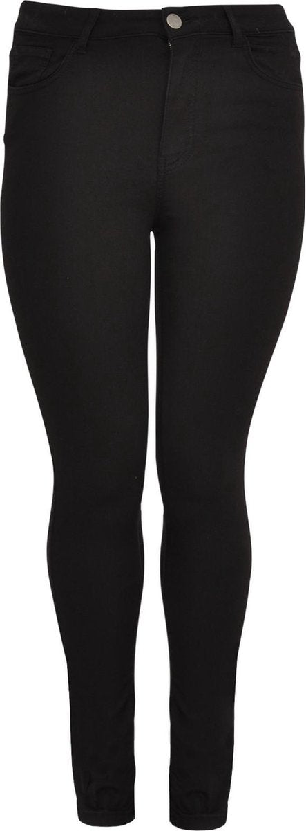 Yoek | Grote maten - dames tregging - zwart