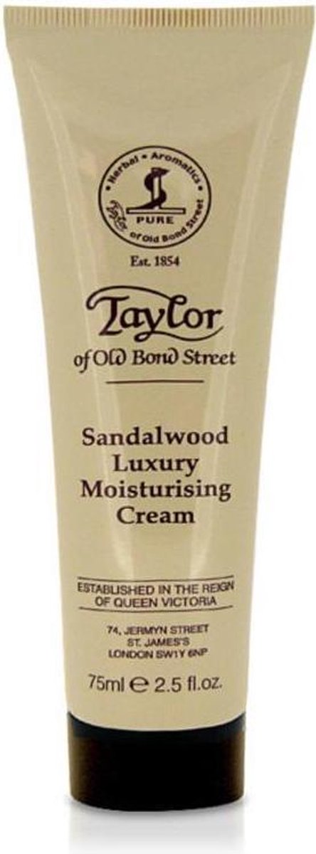 Taylor of Old Bond Str. moisturiser Sandelhout 75ml