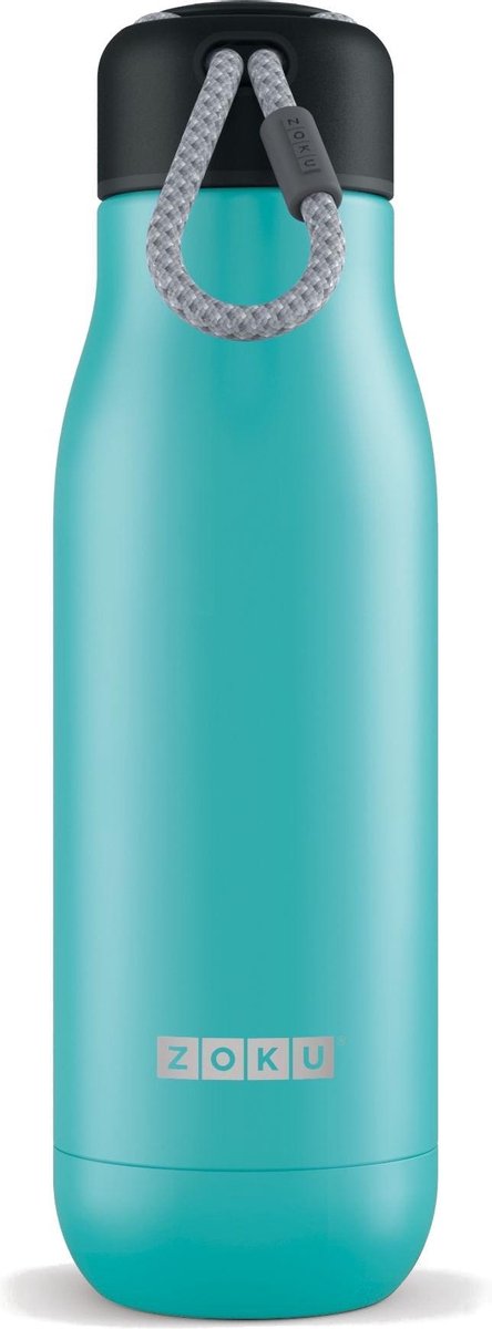Zoku Thermosfles Hydration 500 Ml Rvs Blauw