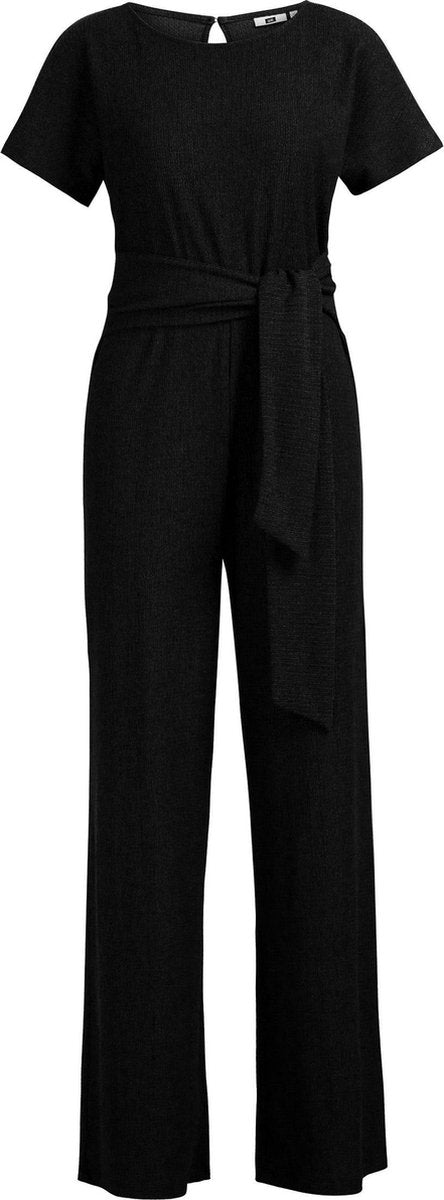 WE Fashion Dames jumpsuit met structuur
