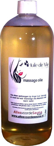 Huile de Vie Massageolie afspoelbaar Roos 1000ml