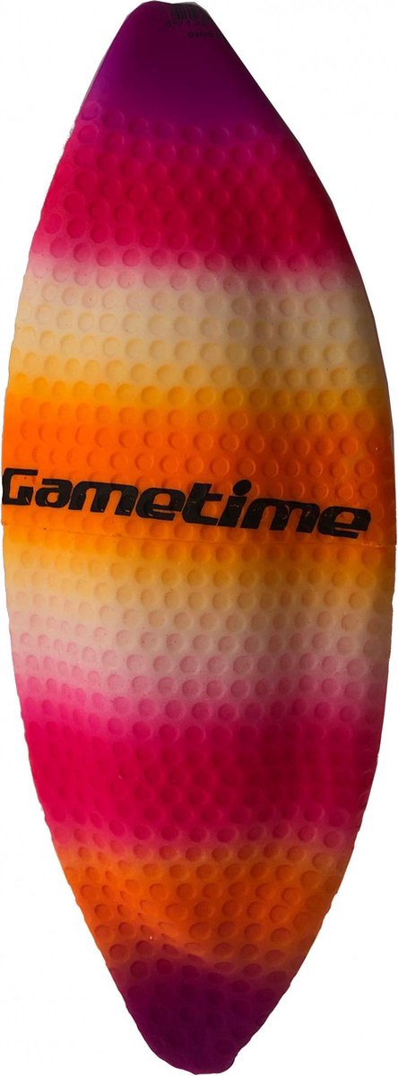 Gametime Bal Opblaasbaar Junior 23 Cm Rubber Oranje/paars