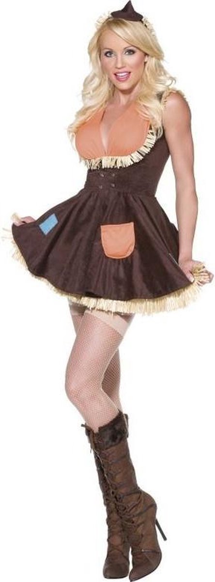 Sexy vogelverschrikker kostuum voor vrouwen  - Verkleedkleding - Medium