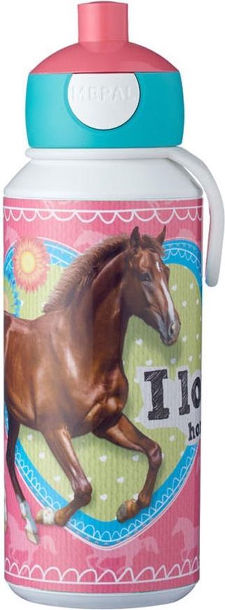 Mepal Campus Drinkfles Pop-up 400 ml - My Horse