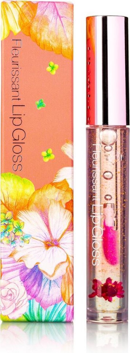 GLAMFOX – Rose Flower - Lipgloss - Lipgloss transparant - Lip Plumper - Make Up - Korean Skincare - Lipgloss Meisjes