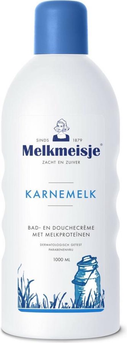 Melkmeisje Bad En Douchecreme Karnemelk Voordeelverpakking