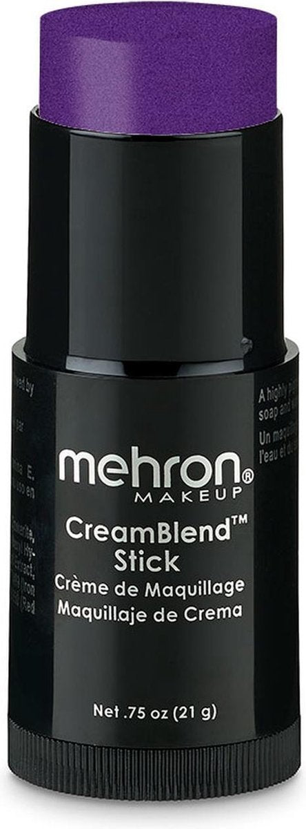 Mehron CreamBlend Stick Schmink - Paars