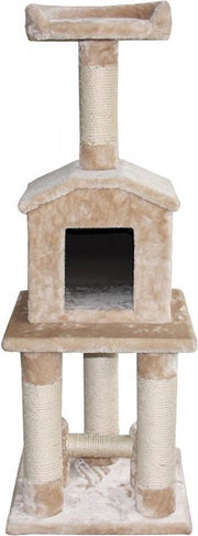 Ebi Classic Ceylan Krabpaal - Beige - 40 x 40 x 108 cm