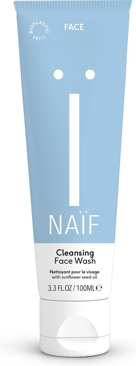 Naïf natuurlijke gezichtsreiniger-  face wash 100ml - gezichtsverzorging