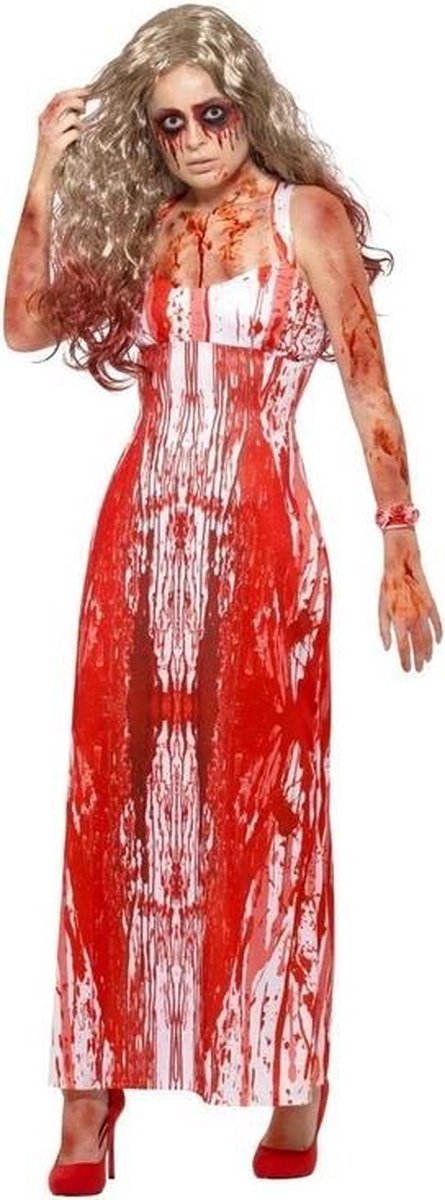 Carrie kostuum voor dames 36-38 (S) - Halloween kleding