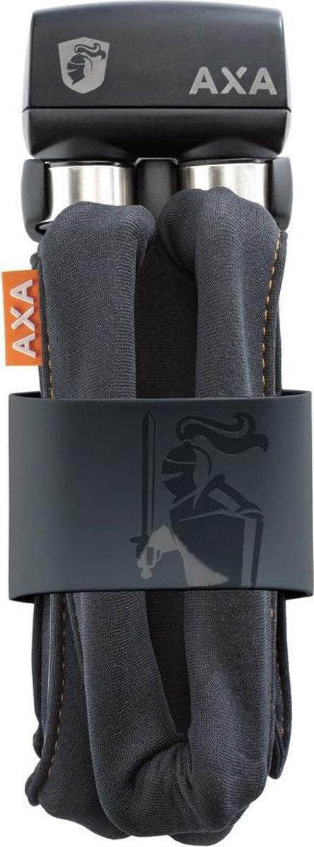 Vouwslot AXA Foldable 600 95/6 - grijs (winkelverpakking)