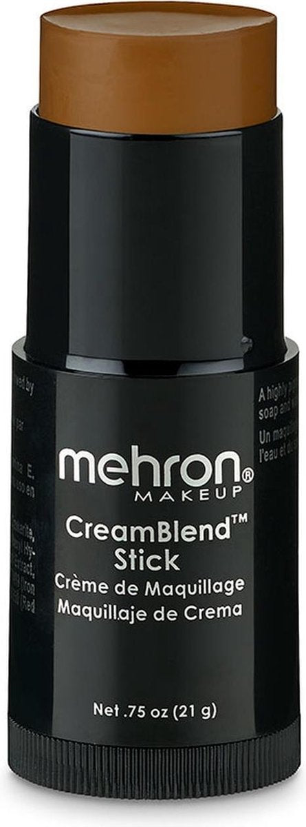 Mehron CreamBlend Stick Schmink - Dark 1