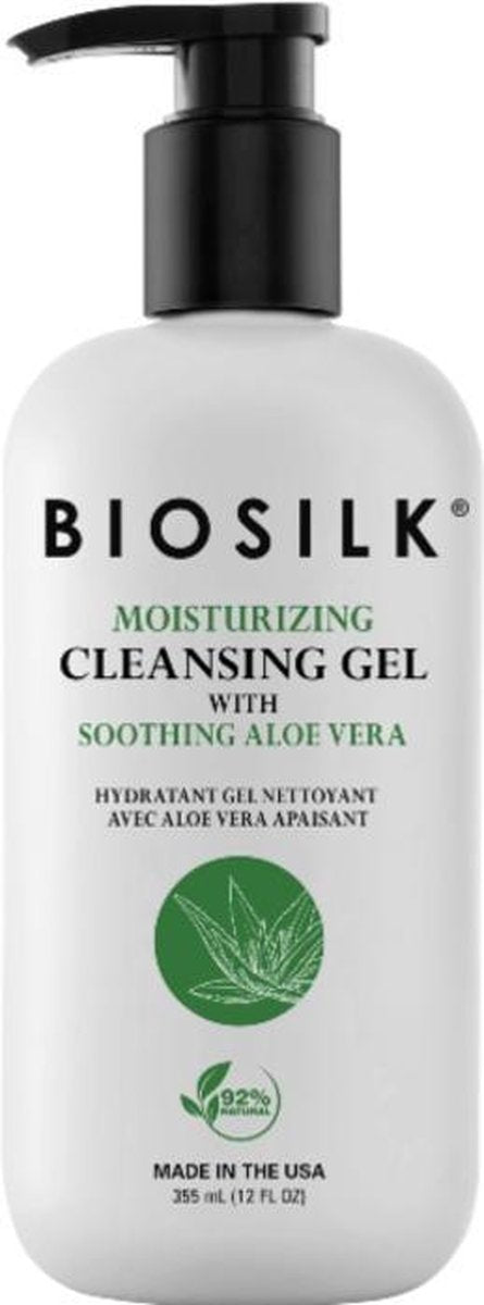 Biosilk Moisturizing Cleansing Gel with Soothing Aloe Vera  355 ml