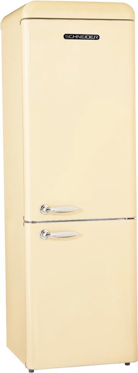 Schneider SCB 250 V2 SC A++ Retro Koelkast Crème