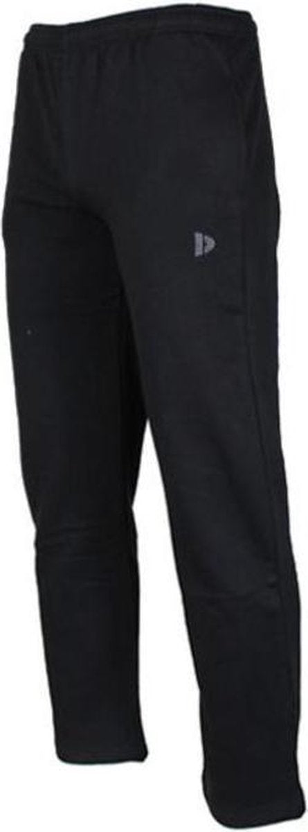 Donnay Joggingbroek rechte pijp dunne kwaliteit - Sportbroek - Heren - Maat XXL - Zwart