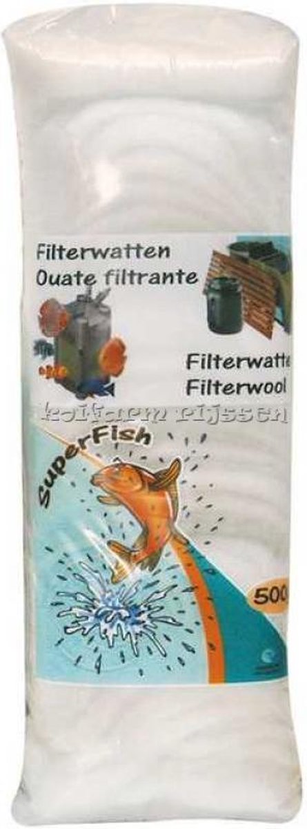 Super fish Witte filterwatten 500gr