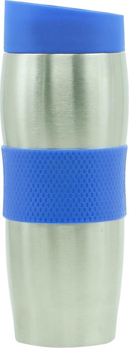 Cenocco CC-6000: Roestvrijstalen vacuümreismok - Blauw