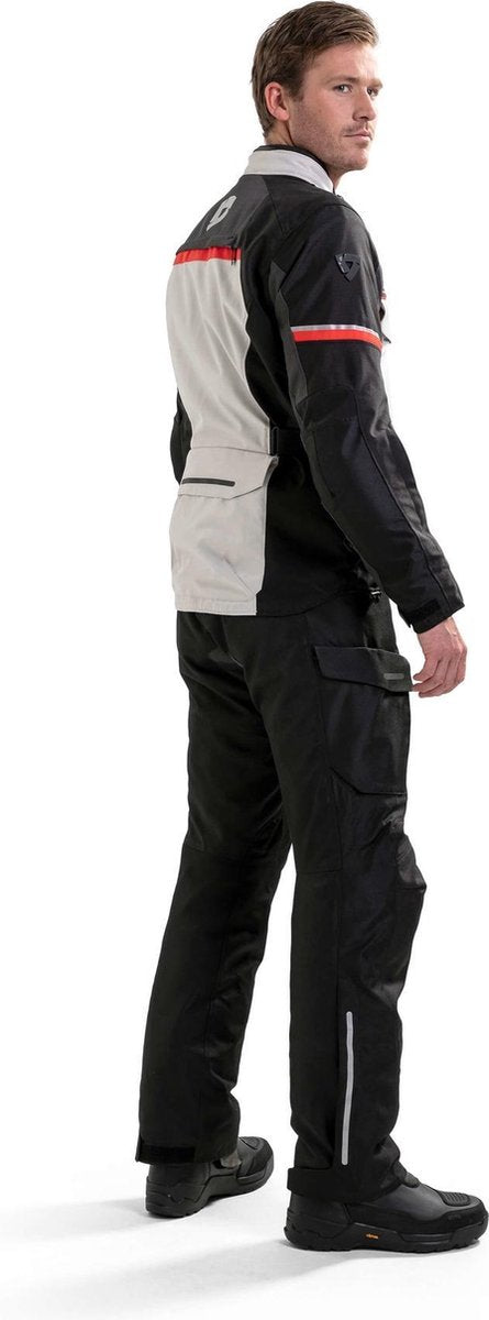 REV'IT! Outback 3 Standard Black Textile Motorcycle Pants M
