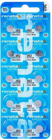Horlogebatterijen Renata 362 (SR721SW) 10 stuks