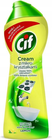 Cif_cream Mleczko Z Mikrokryszta?kami Do Czyszczenia Powierzchni Lemon 300g