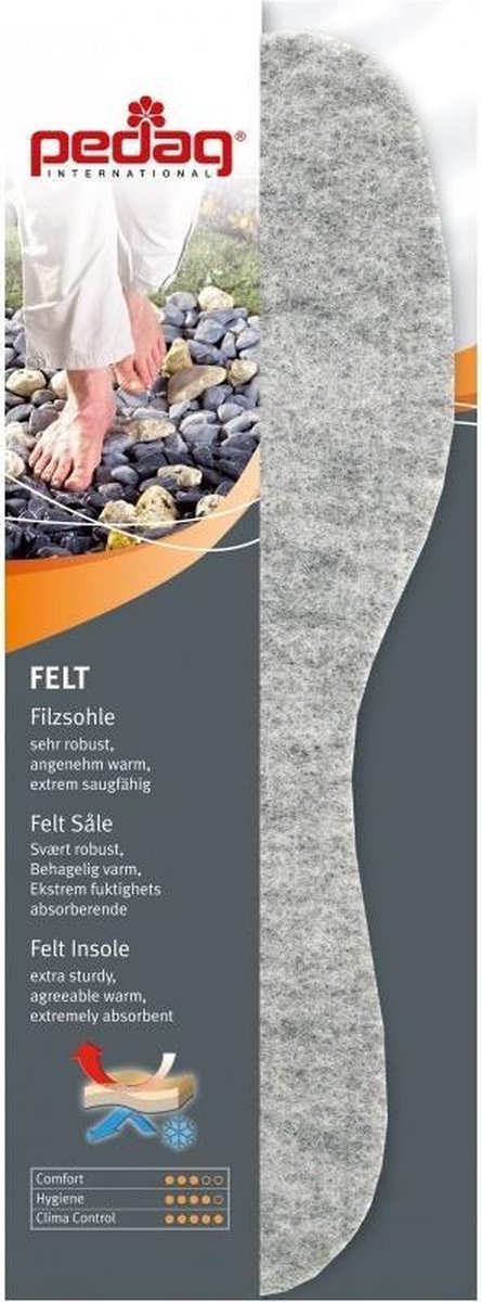 Pedag Felt zooltjes - laarzen & werkschoenen - 36