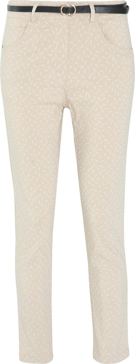 Cassis - Broek met korenaarmotief - Zand