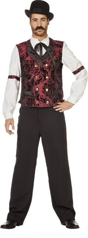 The Gambler gilet voor volwassenen