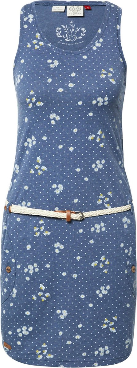 Ragwear zomerjurk kesy Duifblauw-L (40)