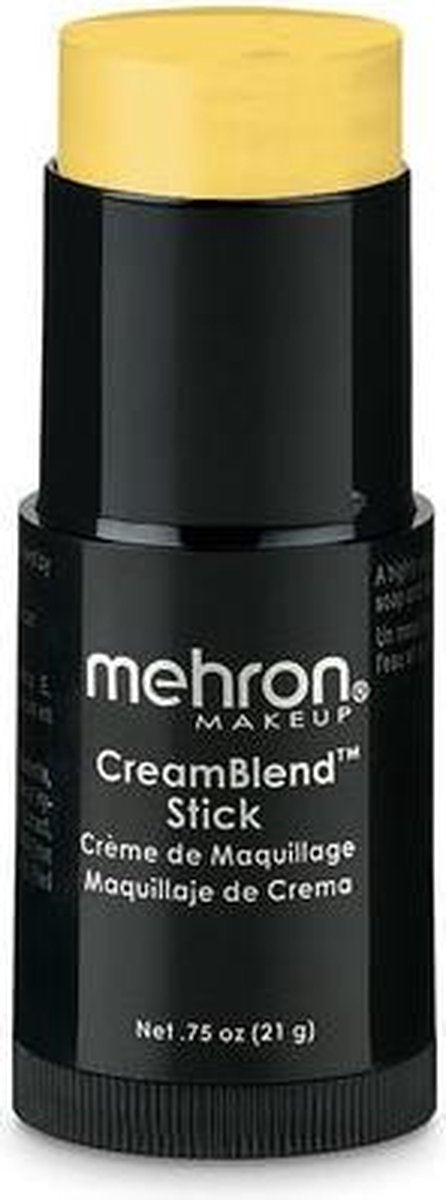 Mehron CreamBlend Stick Schmink - Geel