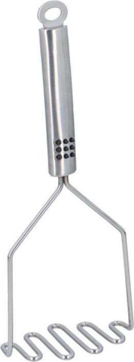 aardappelstamper 27 cm zilver