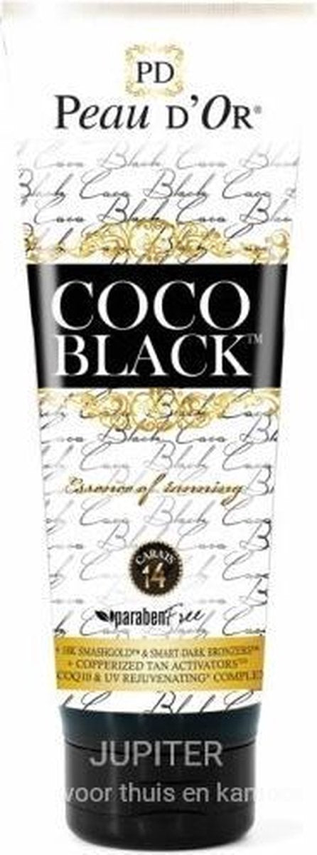 Zonnebank creme Peau d'Or Coco Black zonnebankcreme 14k smash gold bronzer