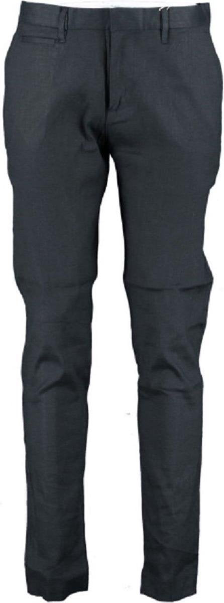 Cast iron cope chino stretch denim touch broek dark navy - Maat W34-L34