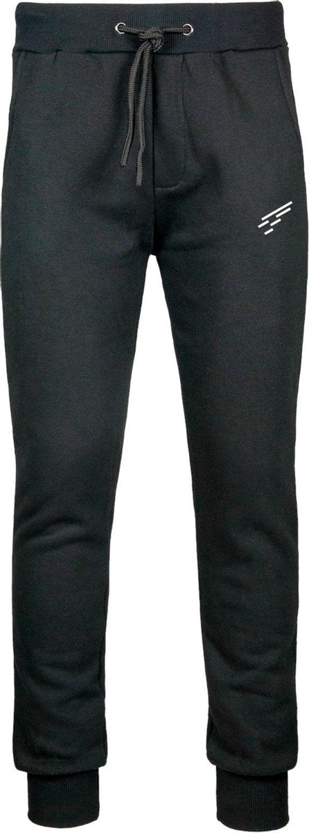 D.five Joggingsbroek Heren Polyester/katoen Zwart Maat S