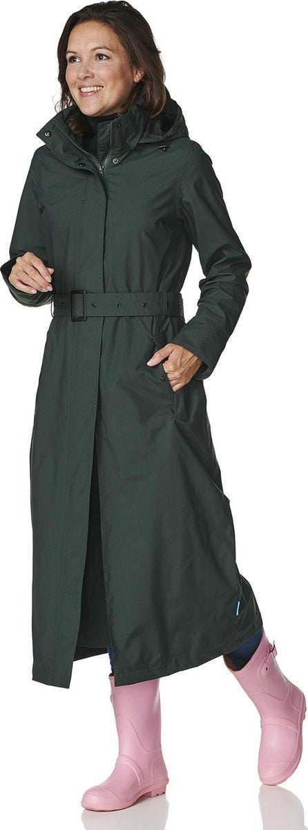 Long raincoat Gill green