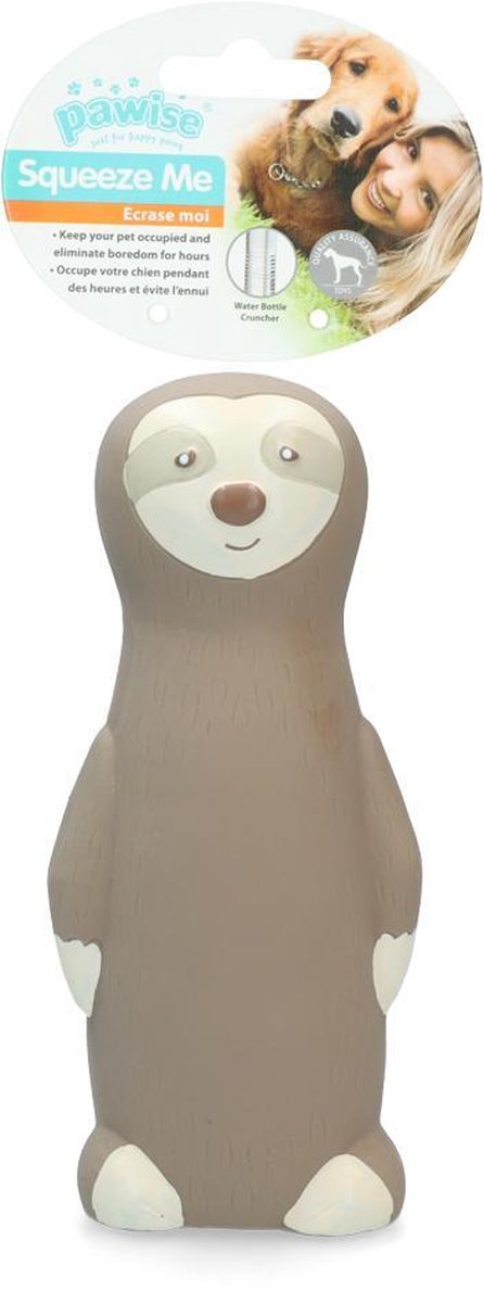 Latex toy met flesje - luiaard