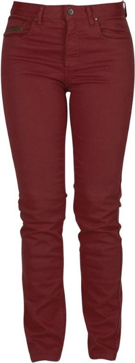 Furygan Paola Brick Red Motorcycle Jeans 40