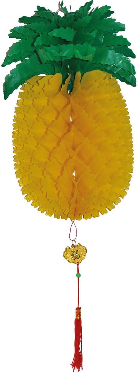 ESPA - Papieren ananas decoratie - Decoratie > Decoratie beeldjes