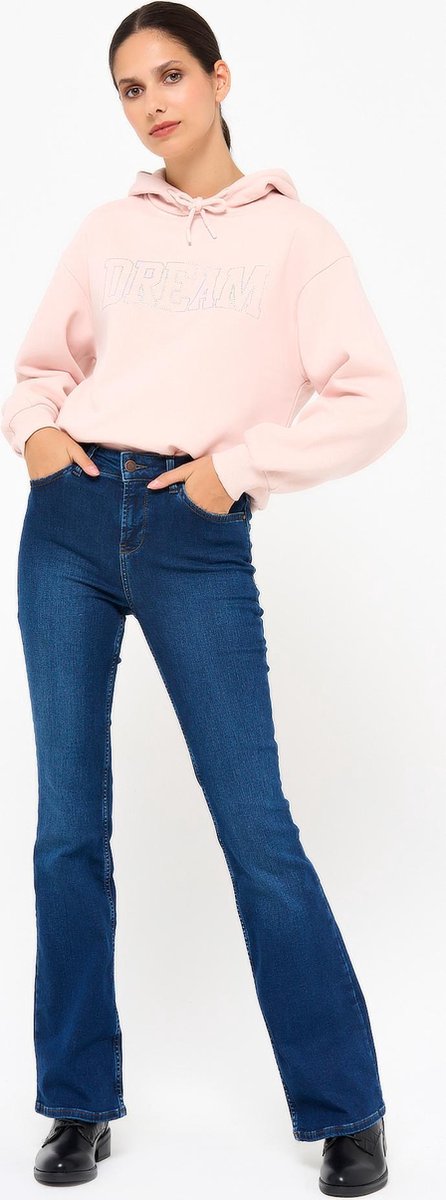 Skinny denim broek - Donker Blauw