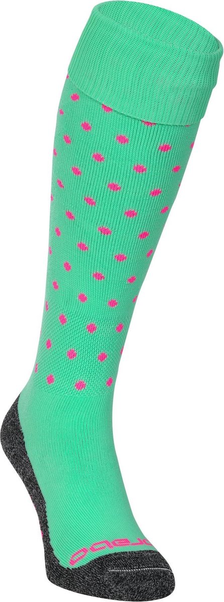 Brabo - BC8310A Socks Dots Lime/Pink - Lime/Pink - Vrouwen - Maat 41-44